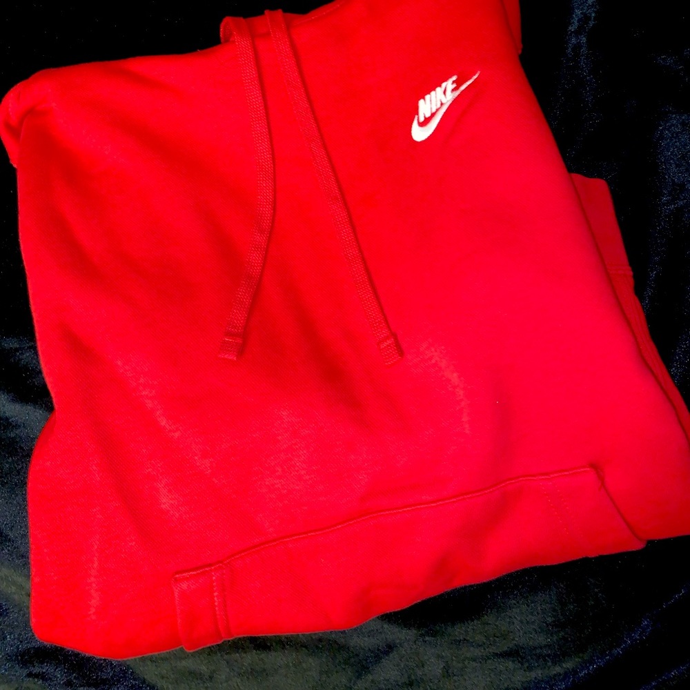 Red Men’s NIKE hoodie
